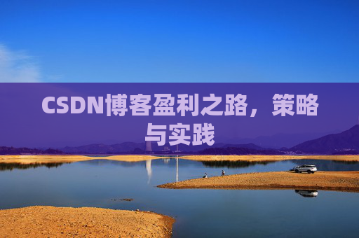 CSDN博客盈利之路，策略与实践